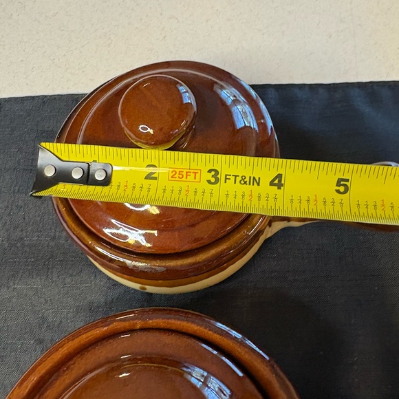 French Onion Soup Crock Bowls 2 pc - Picture 7 of 7